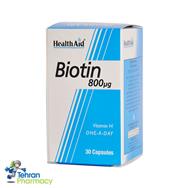 بیوتین 800 هلث اید - Health Aid Biotin